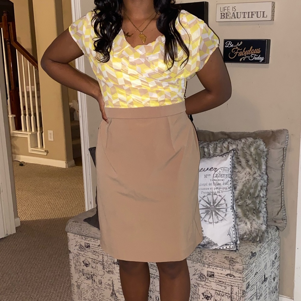 New York &Co pencil dress size Large